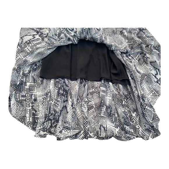 Lapis  Convertible maxi skirt/ dress Black and White Midi skirt - Picture 8 of 8